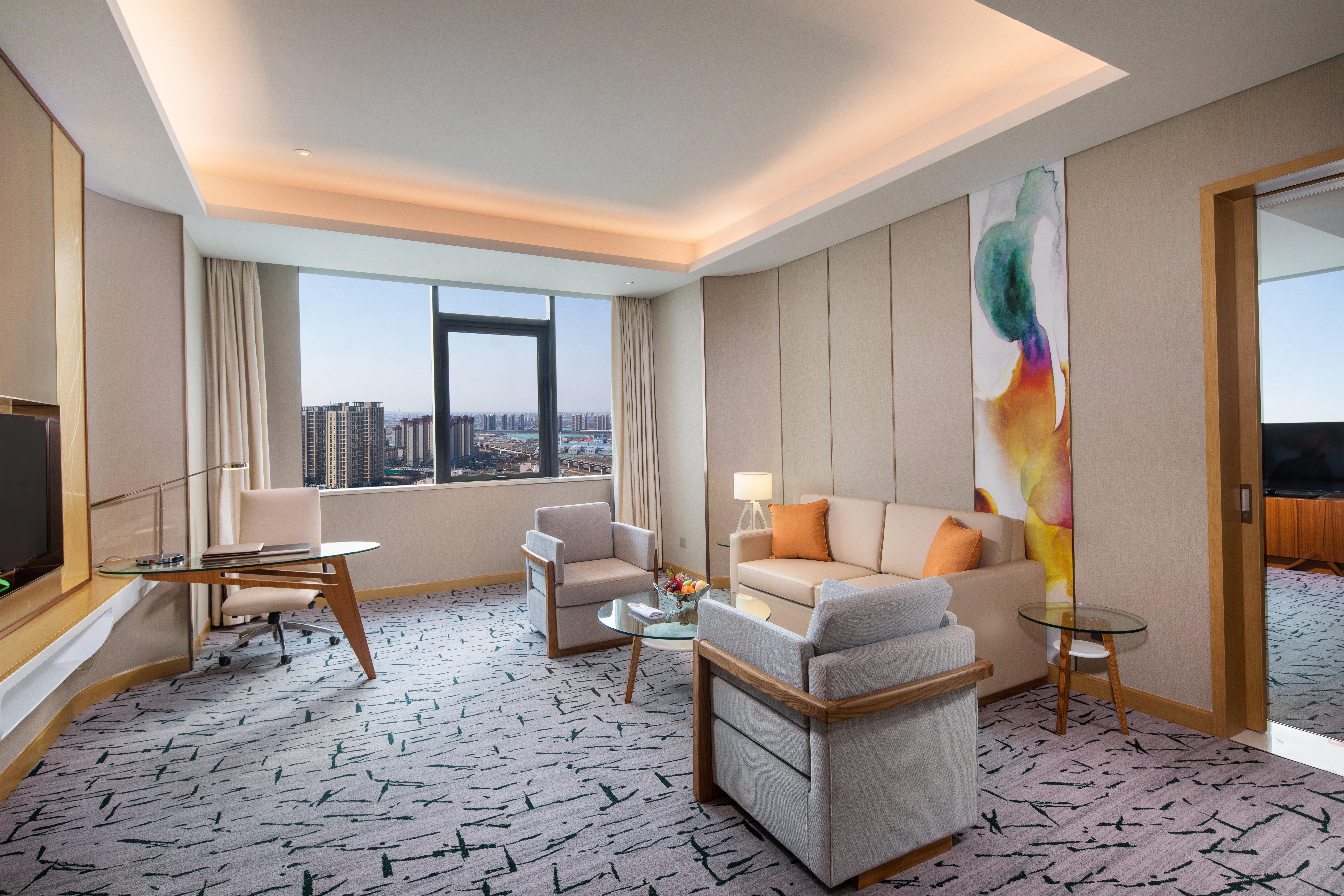 Holiday Inn Tianjin Xiqing By Ihg Exterior foto